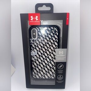 Under Armour UA Protect  Inner Strength Case for iPhone X Black And Clear